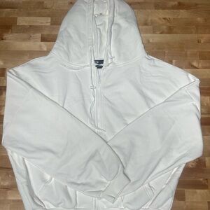POP FLEX Zip Cloud Hoodie - White - L/XL
